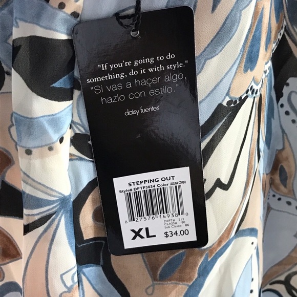 NWT Daisy Fuentes Velour Spaghetti Strap Tank - Picture 4 of 4